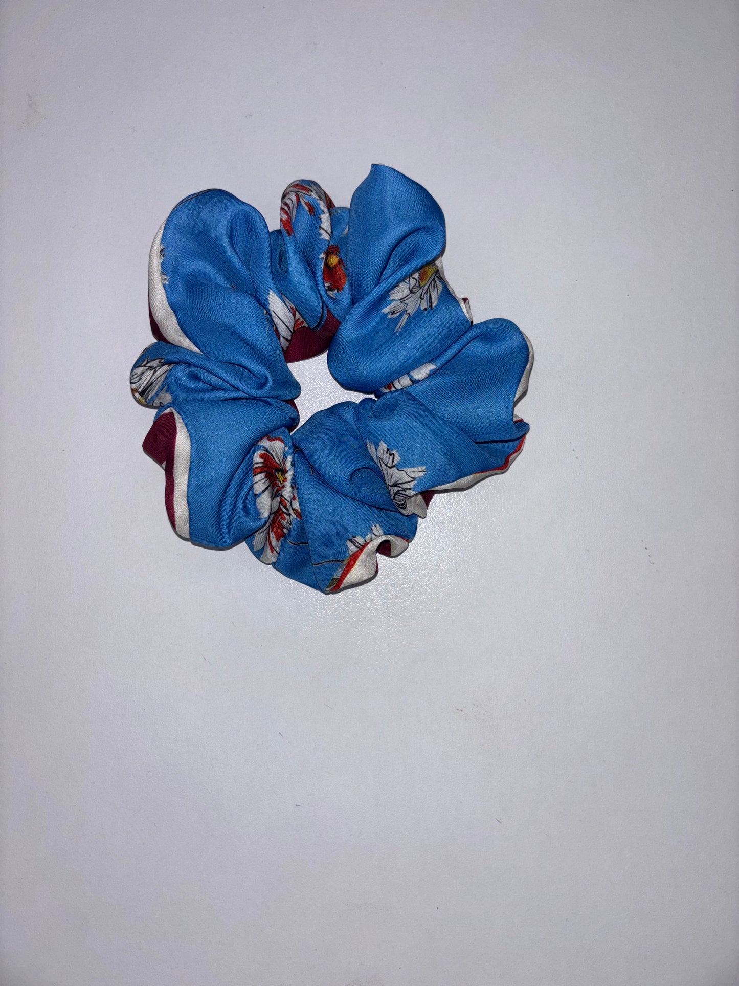 Scrunchie Reversibile -A Righe &Floreale