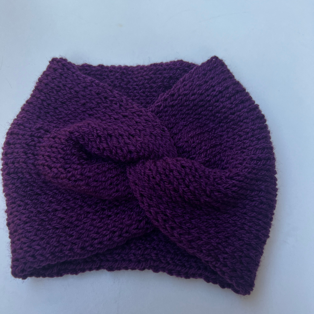 Fascia per Capelli a Maglia Twistata