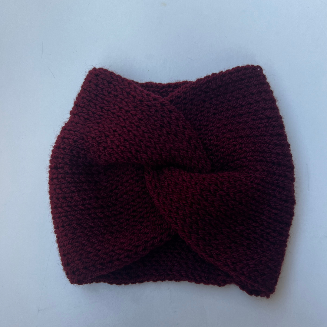 Fascia per Capelli a Maglia Twistata