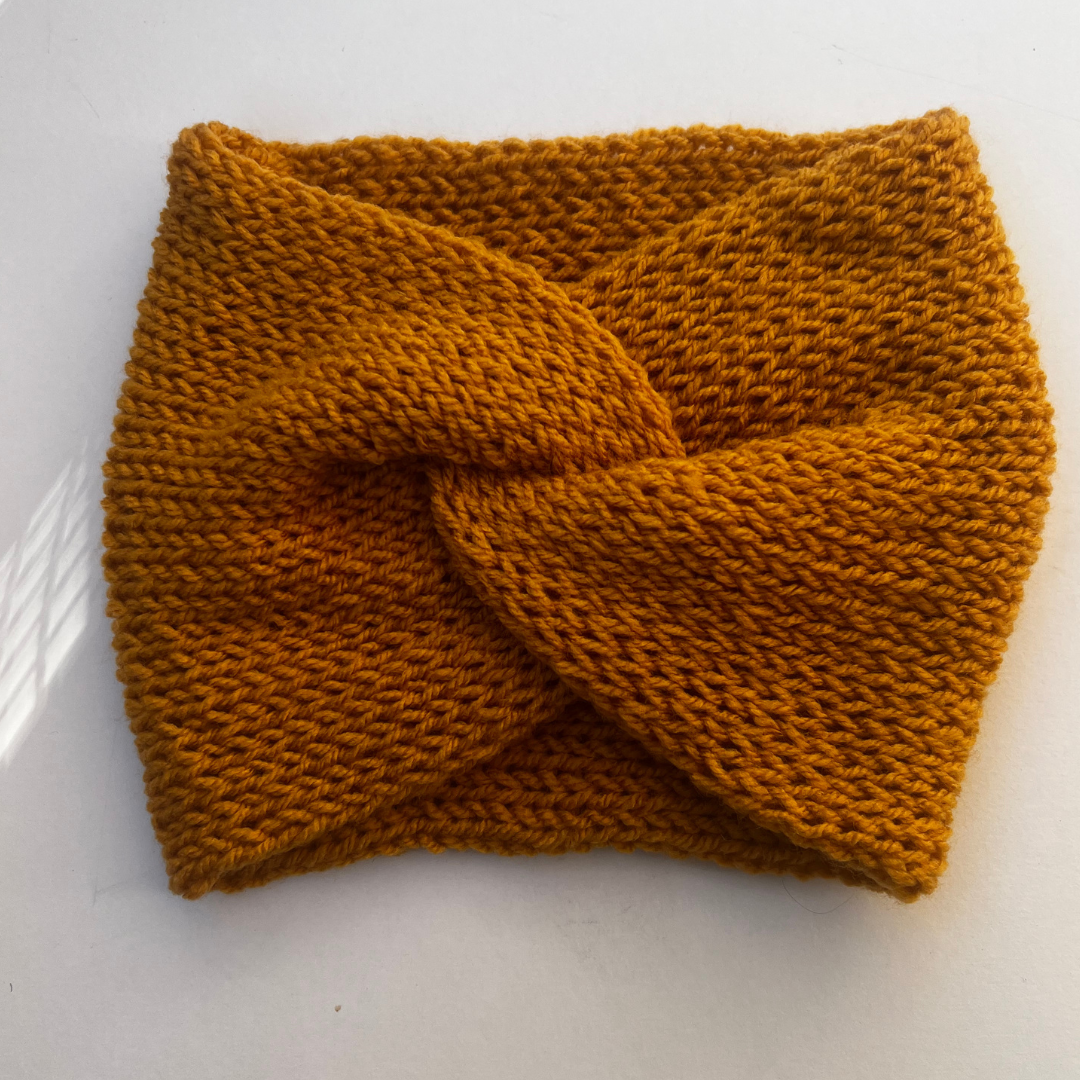 Fascia per Capelli a Maglia Twistata