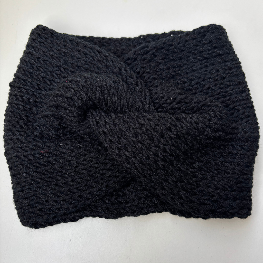 Fascia per Capelli a Maglia Twistata