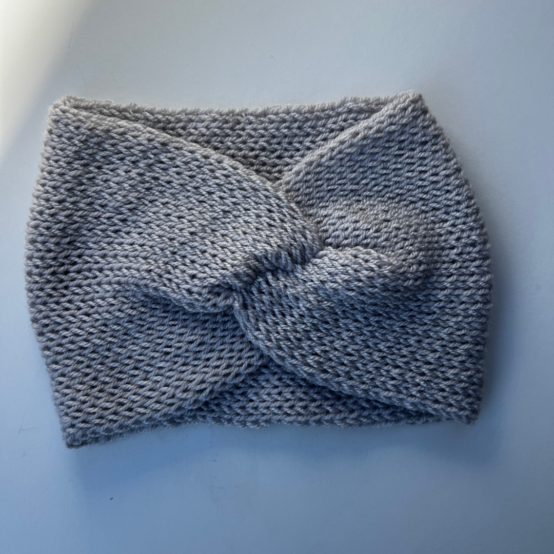 Fascia per Capelli a Maglia Twistata