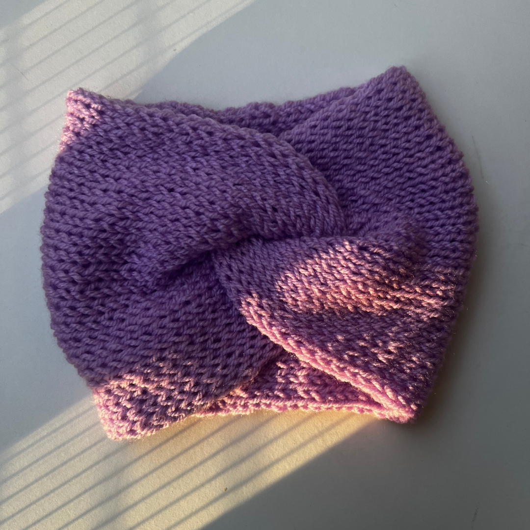 Fascia per Capelli a Maglia Twistata