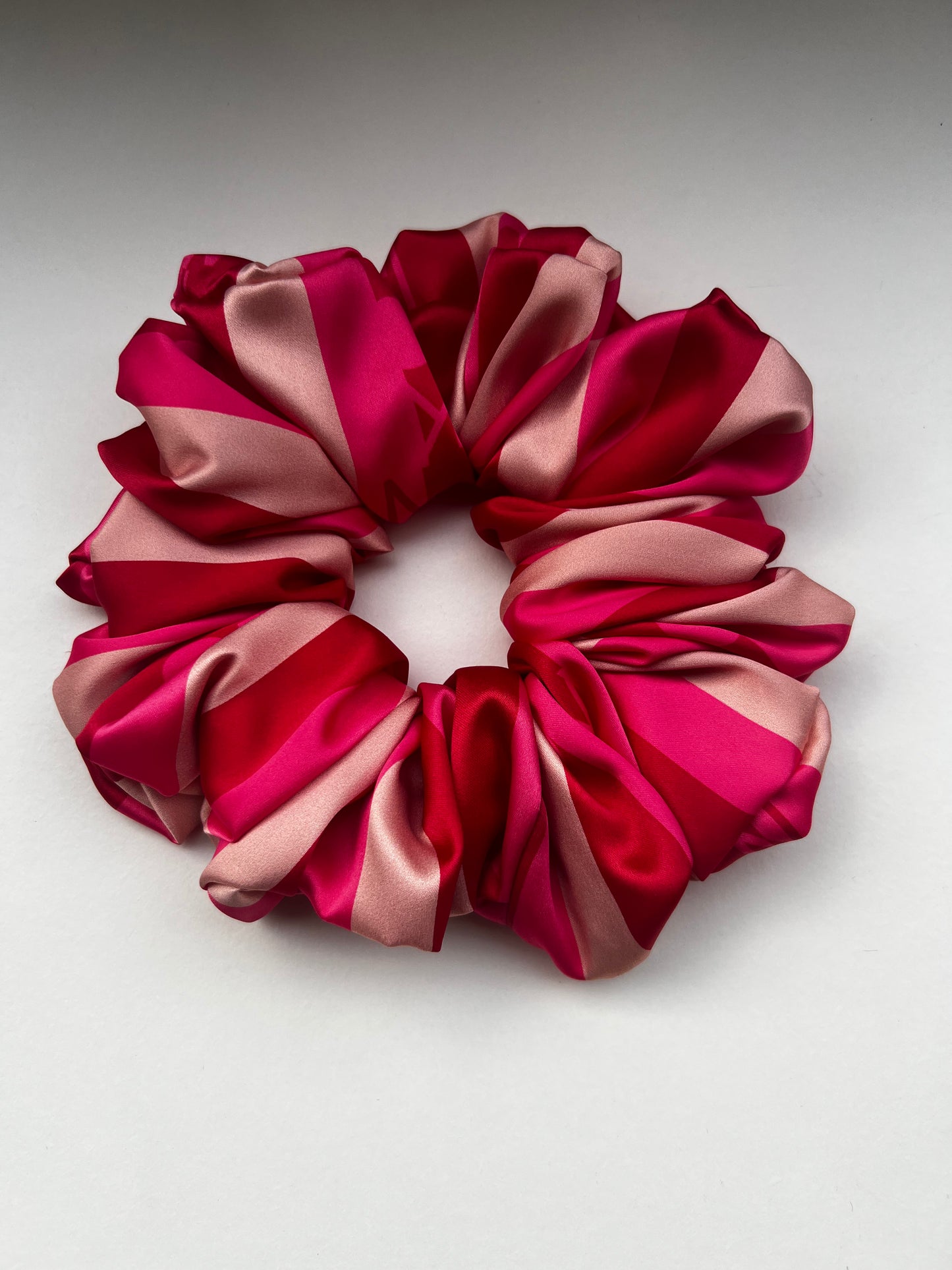 Blush & Berry Scrunchies in Raso di Lusso