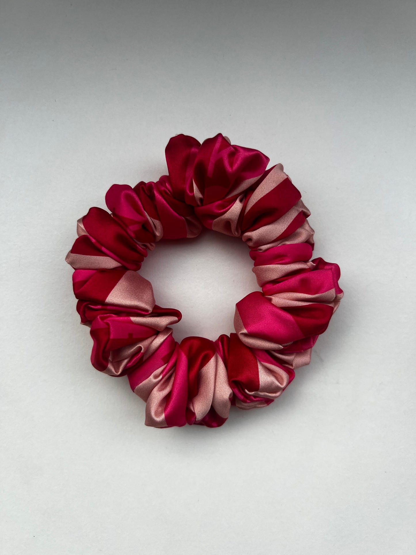 Blush & Berry Scrunchies in Raso di Lusso