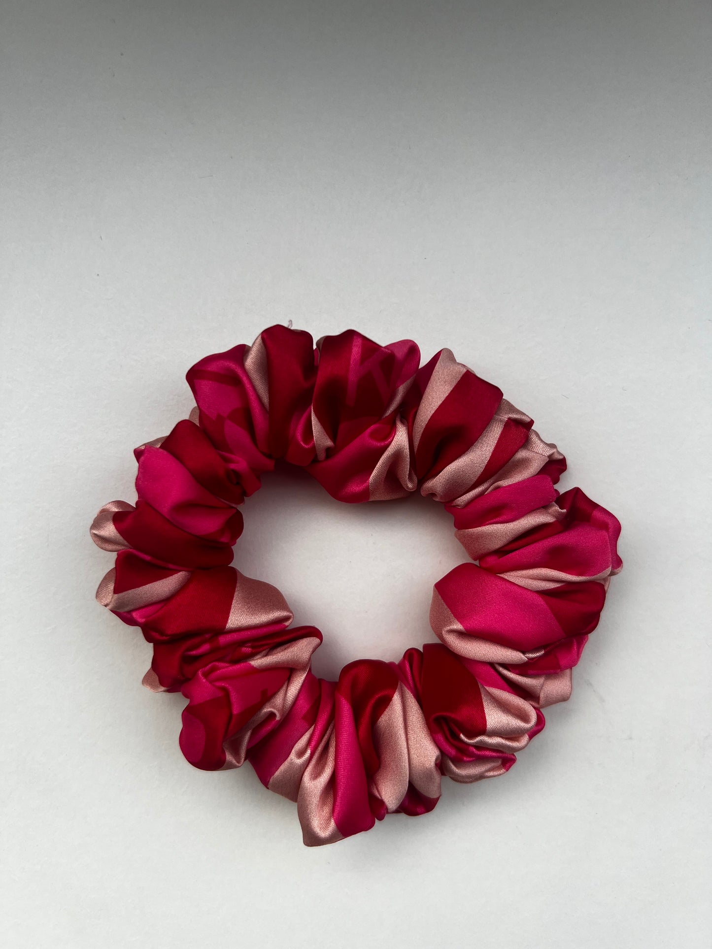 Blush & Berry Scrunchies in Raso di Lusso